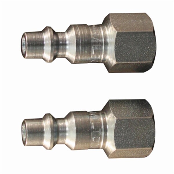 Milton 0.25 in. NPT Female I& M Style Plug, Pack of 2, 2PK 236580 - main